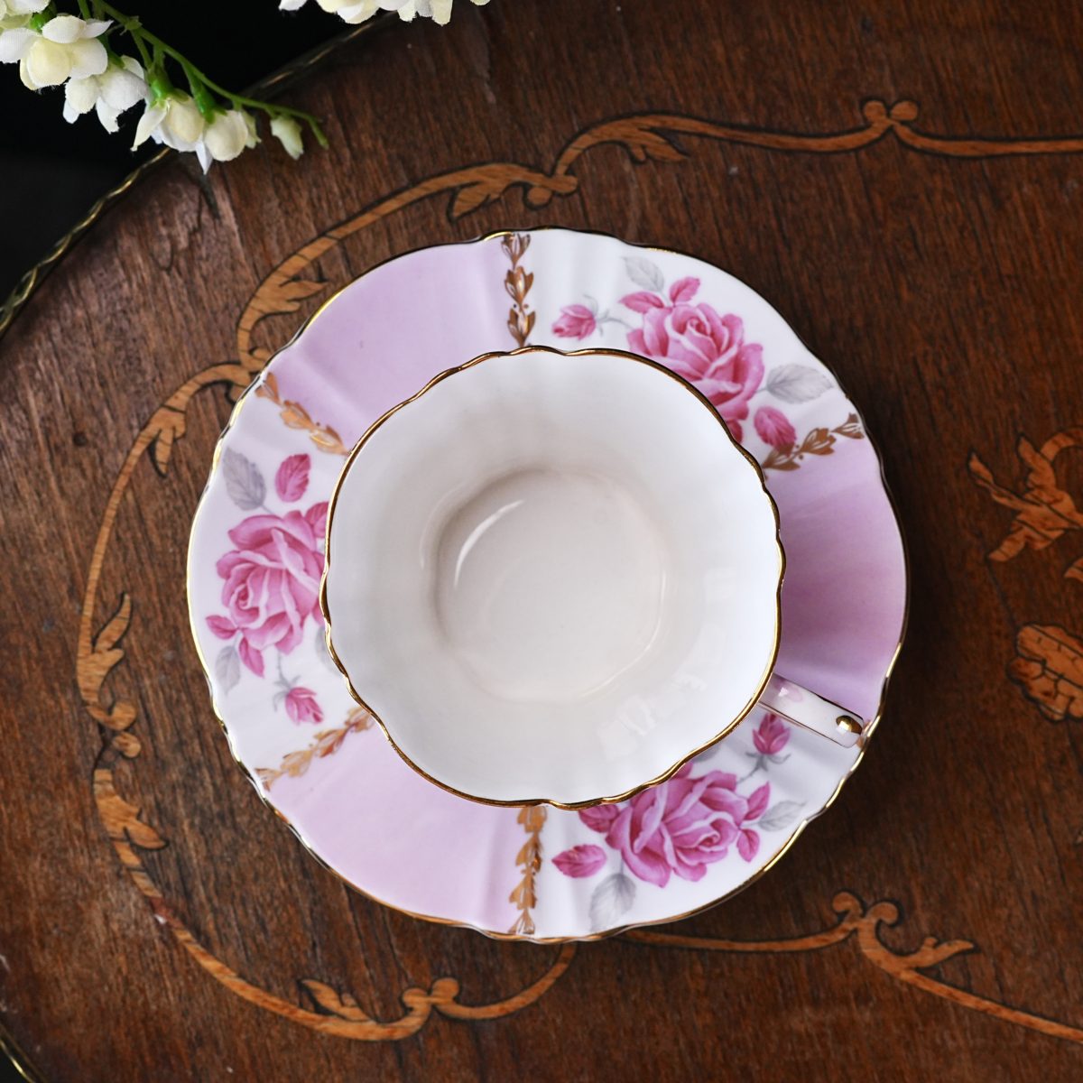 Vintage Royal Standard Margaret Rose Teacup and Saucer photo 2