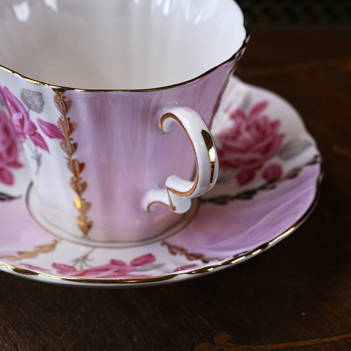 Vintage Royal Standard Margaret Rose Teacup and Saucer photo 3