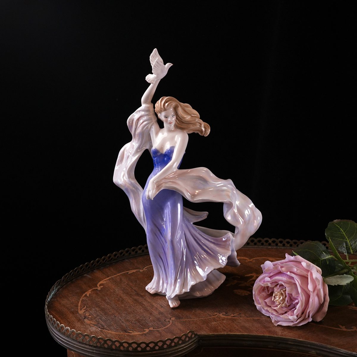 Vintage Royal Worcester "Mistral" Figurine photo 2