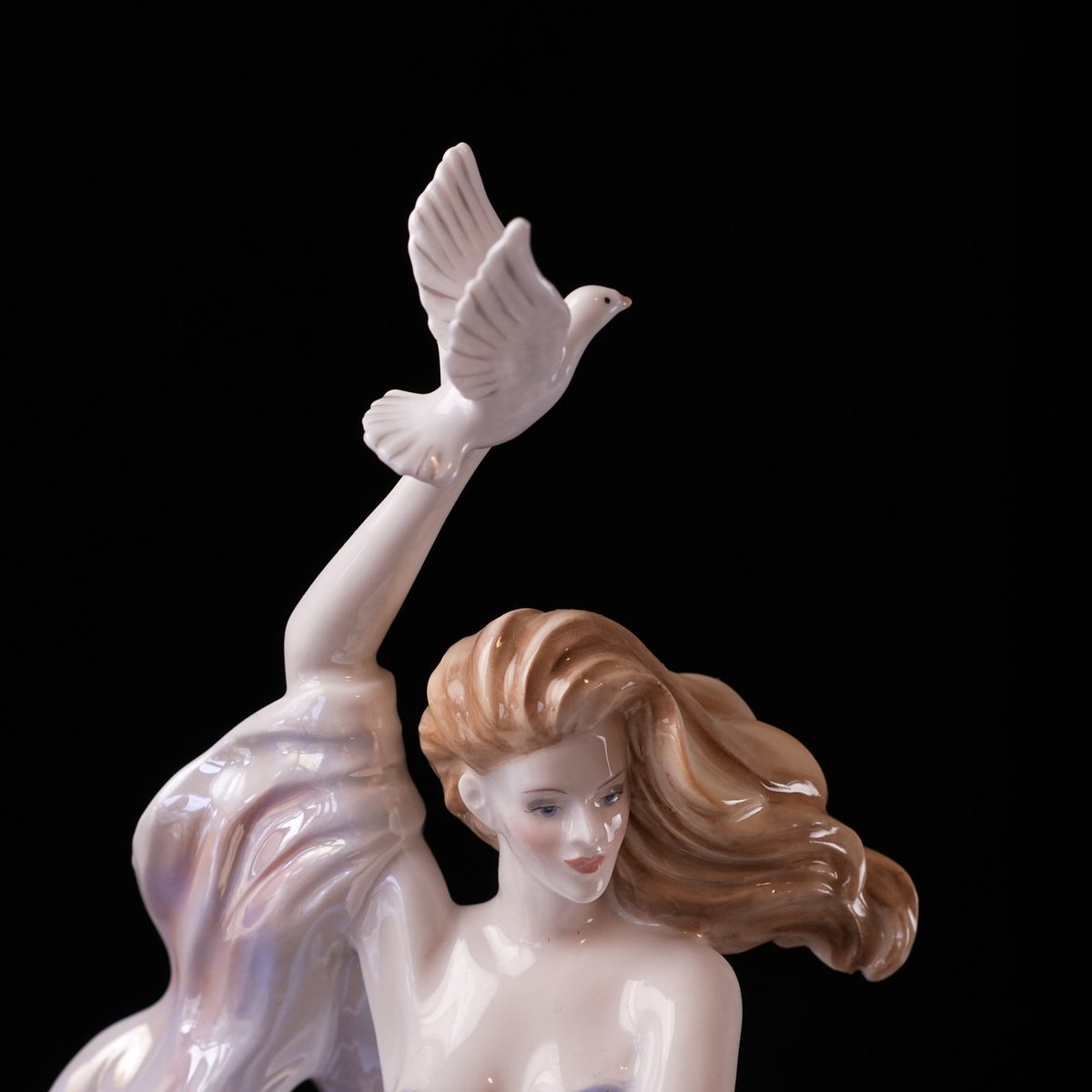 Vintage Royal Worcester "Mistral" Figurine photo 3