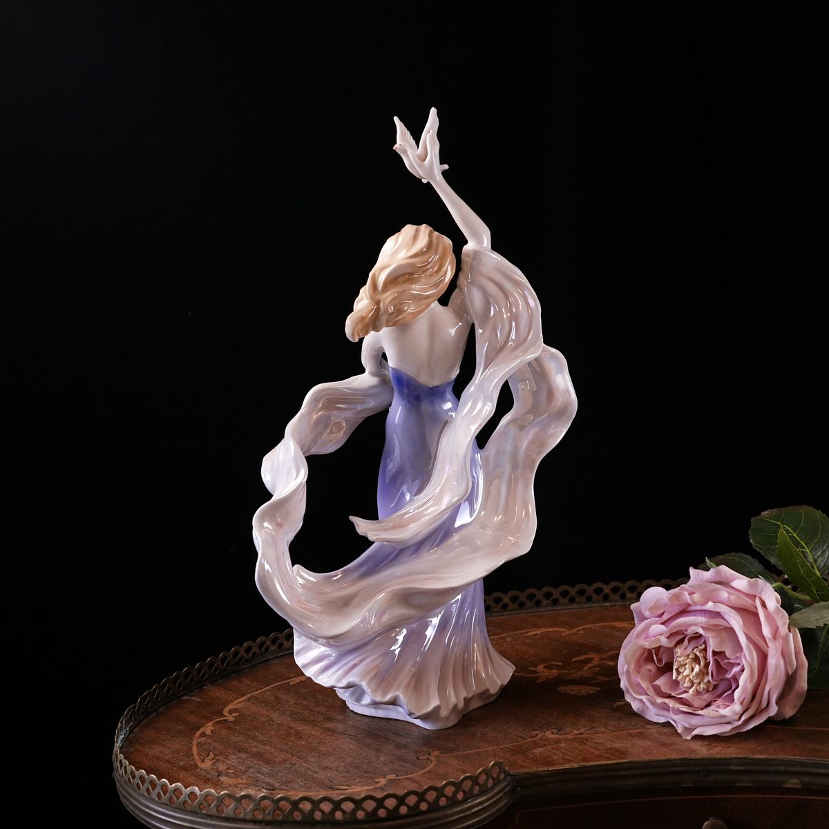 Vintage Royal Worcester "Mistral" Figurine photo 4