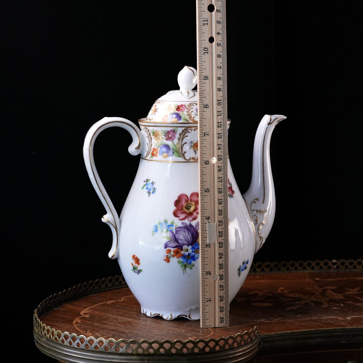 Antique Schumann Bavaria Dresdener Art Porcelain Service photo 4
