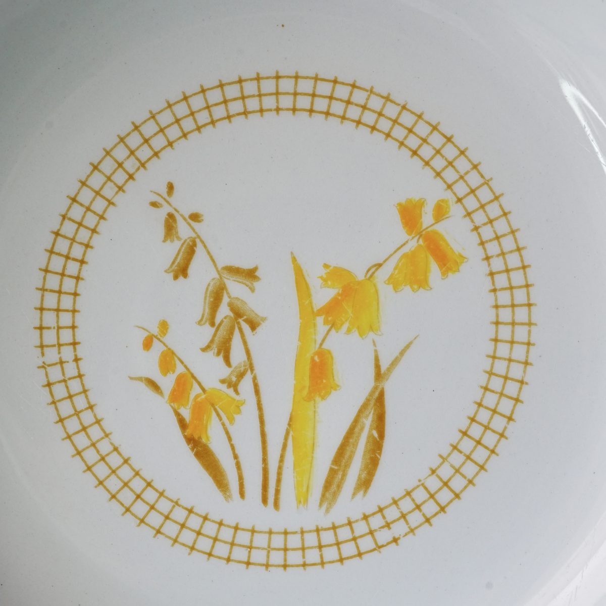 Vintage Shelley Art Deco Rim Soup Bowl photo 3