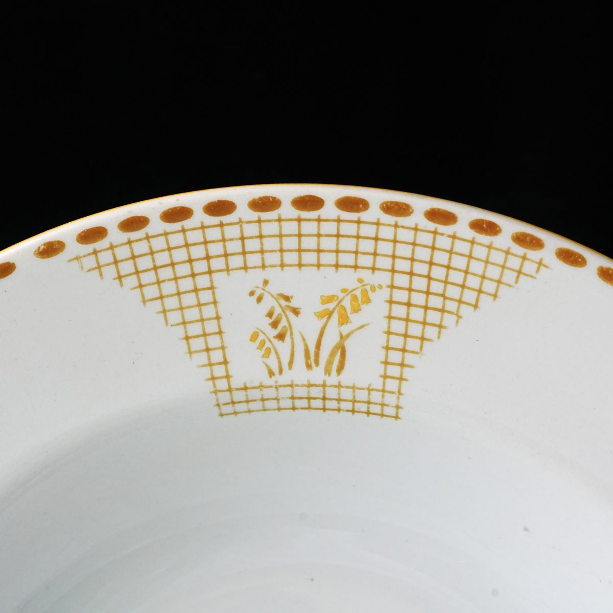 Vintage Shelley Art Deco Rim Soup Bowl photo 4