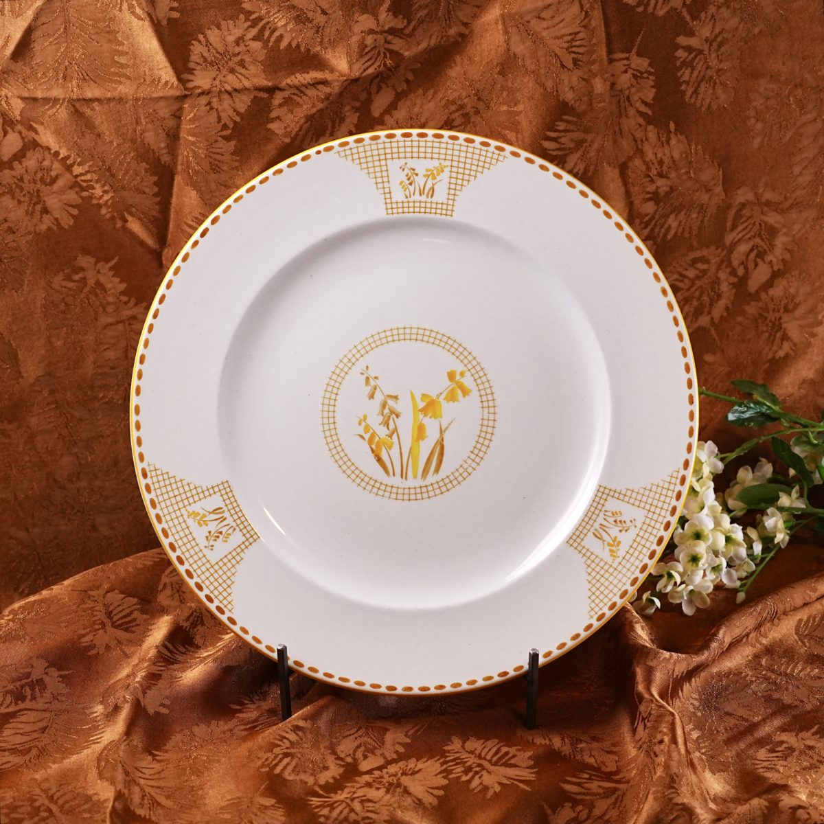 Vintage Shelley Art Deco Trio & Plates photo 5
