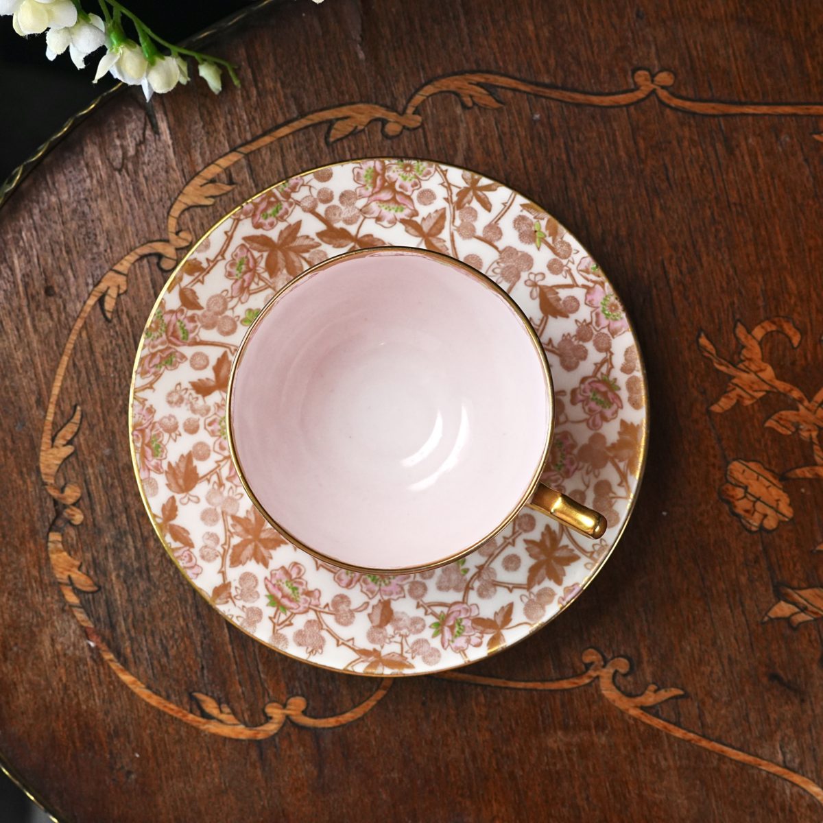 Vintage Shelley Bramble Chintz Teacup and Saucer photo 2