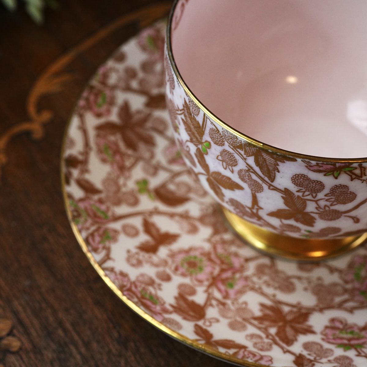 Vintage Shelley Bramble Chintz Teacup and Saucer photo 4