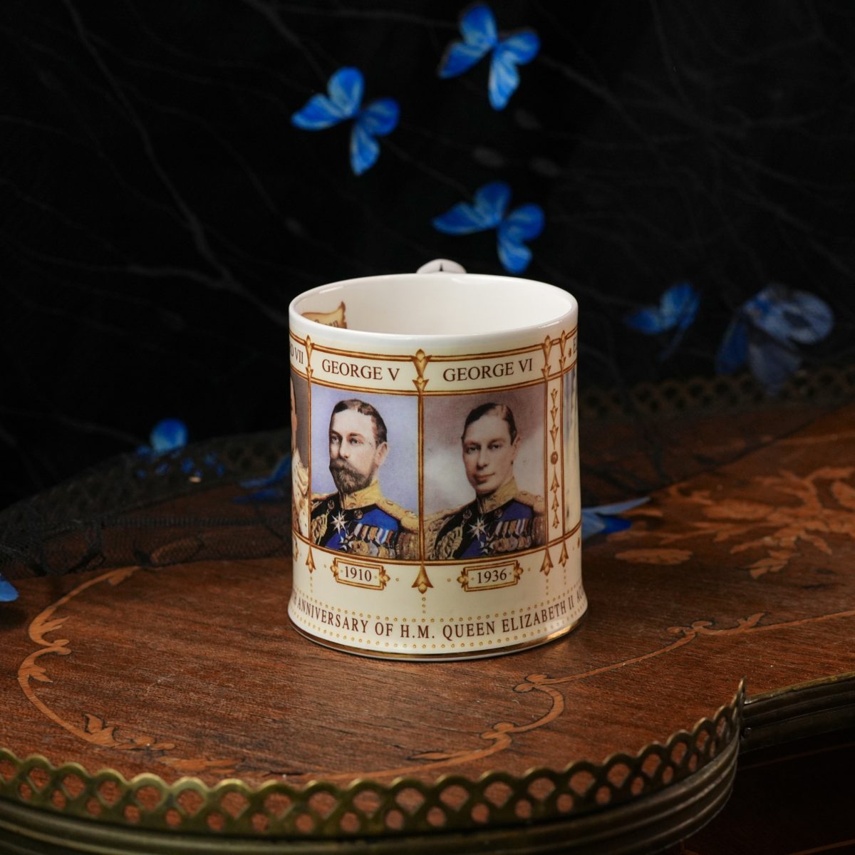 Vintage Sutherland Accession Mug Queen Elizabeth II photo 2