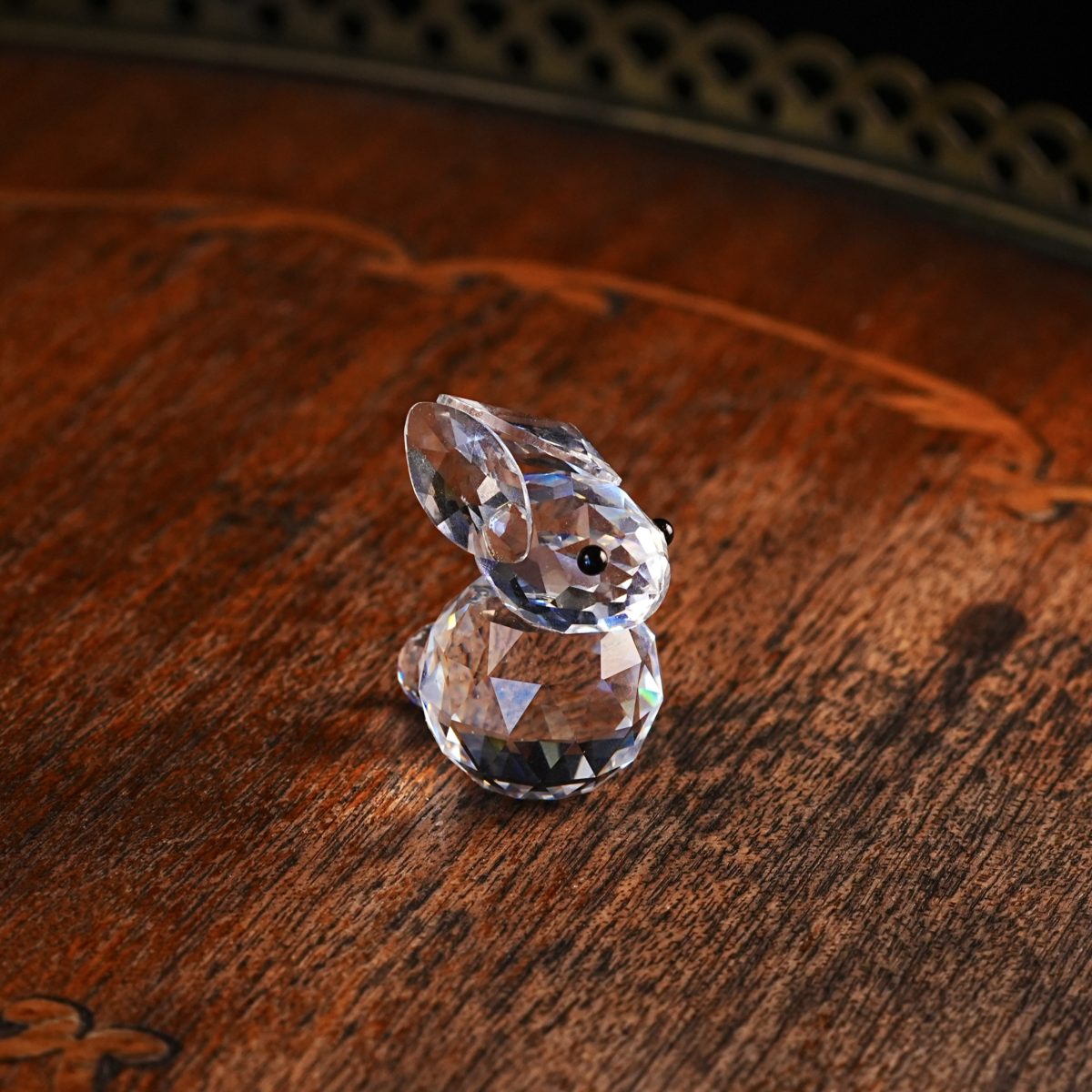 Vintage Swarovski Silver Crystal Mini Rabbit 7652 photo 5