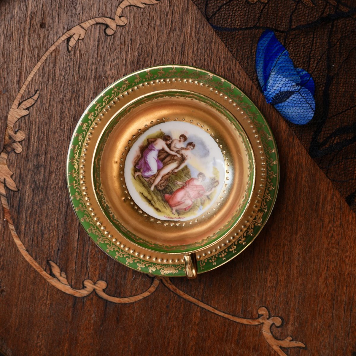 Vienna Style Demitasse Cup And Saucer photo 2