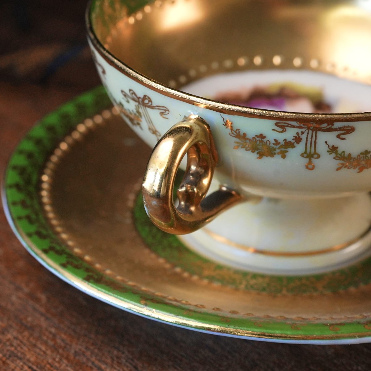 Vienna Style Demitasse Cup And Saucer photo 3