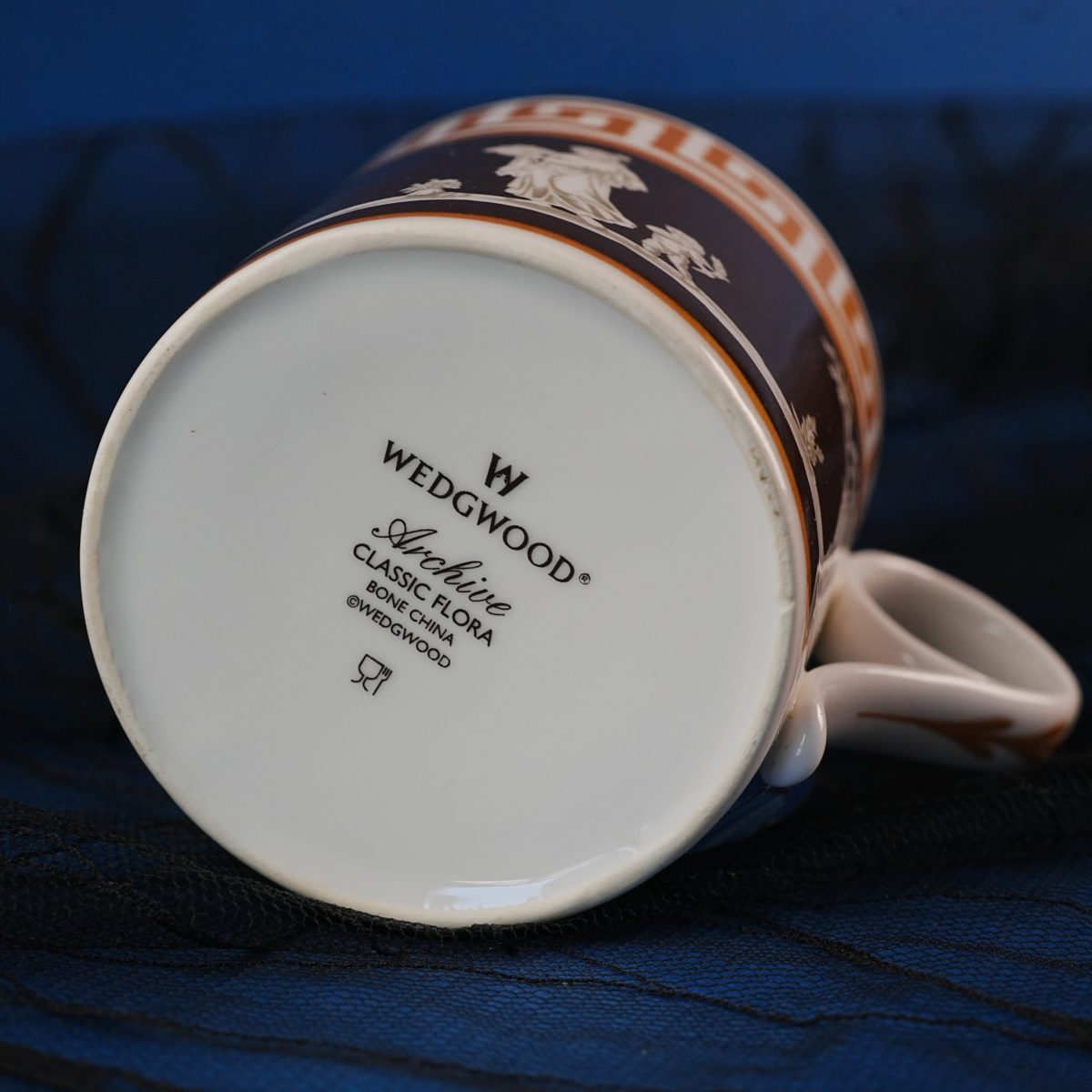 Maker's mark on the base of Vintage Wedgwood Neoclassical Mug