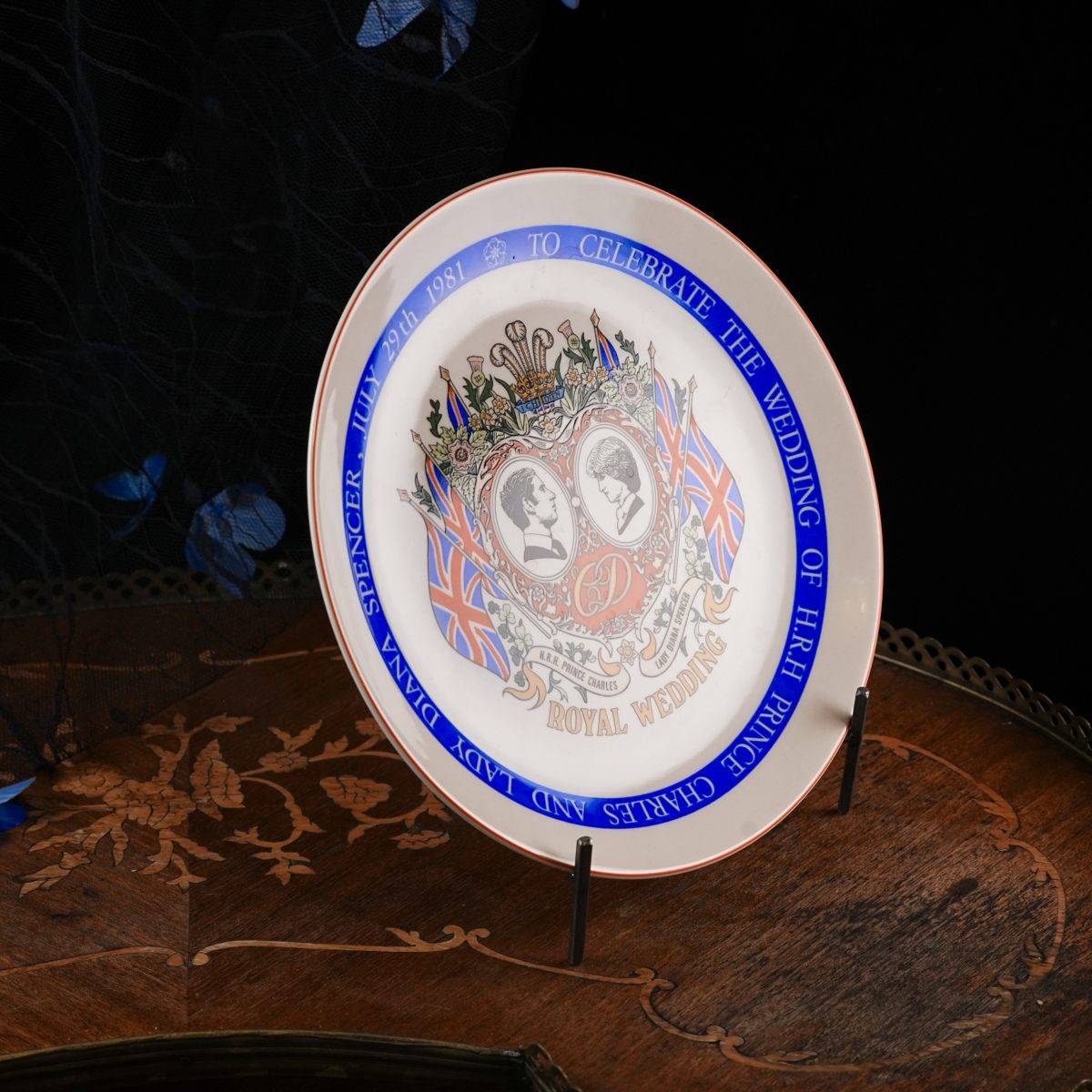 Vintage Wedgwood Royal Wedding Plate photo 3