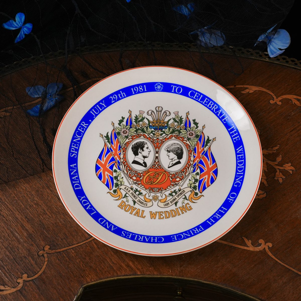 Vintage Wedgwood Royal Wedding Plate photo 4